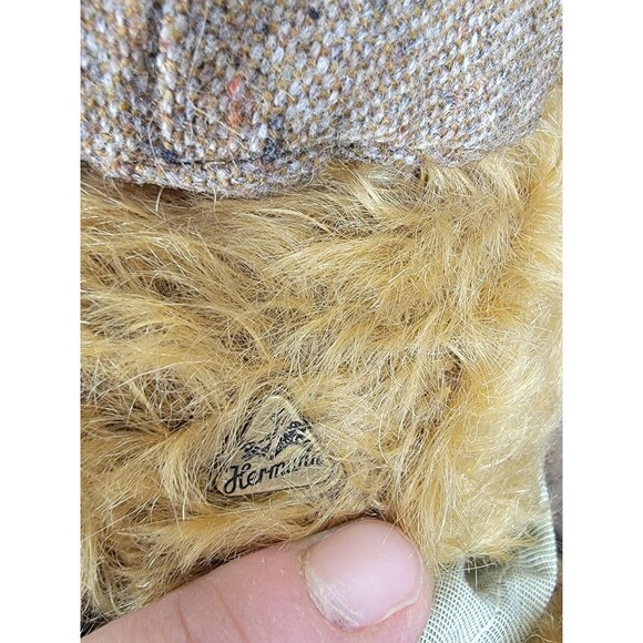 Vintage Hermann Teddy Bear Professor Higgins 174A Mohair Germany Plush 18 Inch - Picture 9 of 11